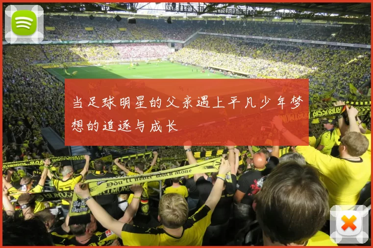 当足球明星的父亲遇上平凡少年梦想的追逐与成长