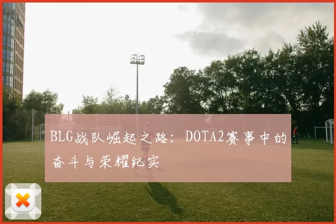 BLG战队崛起之路：DOTA2赛事中的奋斗与荣耀纪实